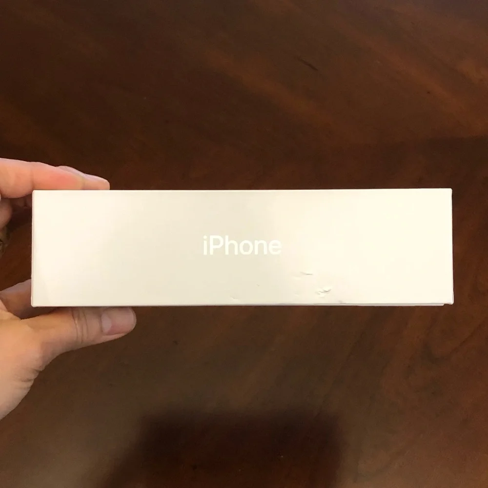 Original Empty Apple iPhone 8 256GB White / Gray Box (No contain the cell phone)